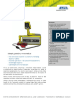 BAUR Cable Locator: Data Sheet