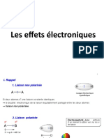 Effets Electroniques Organique