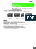 Ficha Ténica PLC Omro P081-E1-02 - CP1L