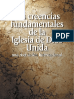 Las Ceencias Fundamentales de La Lglesia de Dios Unida Una Asociacion Internacional