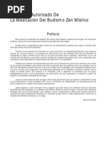 Zen - Manual de Meditacion Del Budismo Zen