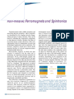 Half-Metallic Ferromagnets and Spintronics: SRRC Activity Report 2001/2002