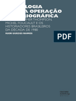 A Genealogia de Um Operação Historigráfica PDF