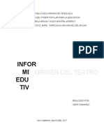 Origen de Teatro