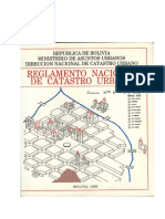 Reglamento Nacional de Catastro