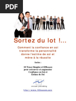 Sortez Du Lot Confiance en Soi Et Estime de Soi