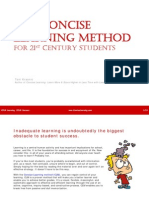 Concise Learning Method (CLM) For 21st Century Students Ebook