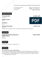 Sample Resume