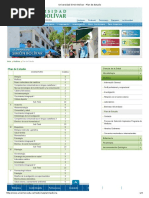 Universidad Simón Bolívar - Plan de Estudio