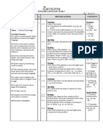 Latest English Language Yearly Plan Year 1