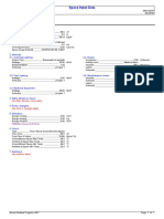 Sample For Heat Load Calculation