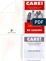 Caring Group Manual by Bo Sanchez