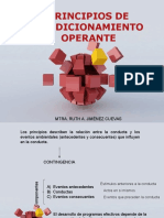 Principios de Condicionamiento Operante