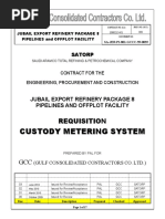 SA JER PI 801 GCCC 59 0035 Custody Metering System Rev.03