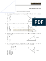 60 Ejercicios Geometría Proporcional 2 PDF