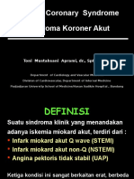 Acute Coronary Syndrome Sindroma Koroner Akut: Toni Mustahsani Aprami, DR., SPPD, SPJP