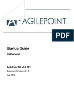 AgilePoint StartupGuide NX