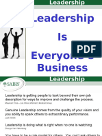 Leadership Is Everyone's Business