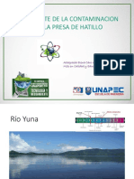 Determinación Del Gradiente de Contaminación de La Presa de Hatillo