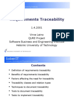 Requirements Traceability: Soberit