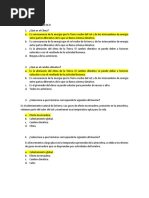 Cuestionario Sobre Impacto Ambiental