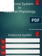 Endocrine System in Maternal Physiology: Dwi Cahya Febrimulya