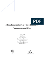 VIAÑA, Jorge Et Alli - Interculturalidad Crítica y Descolonización PDF