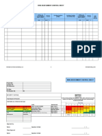 Risk Assessment Work Instruction