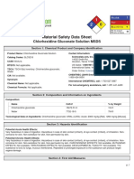 Msds CHLORHEXIDIN