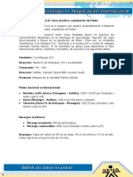 Evidencia 8 Act 17 Caso Práctico Liquidación de Fletes