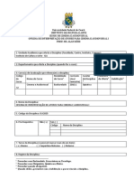 Plano de Aula - Oficina de Interpretação de Atores para Cinema e Audiovisual I