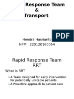 Rapid Response Team & Transport