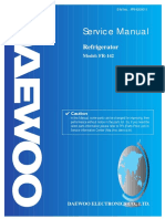 Service Manual Refrigerador Daewoo FR 142