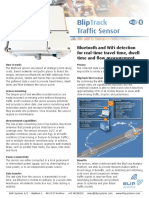 BlipTrack Traffic Sensor (BT & WiFi)