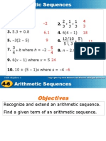 Arithmetic Sequence