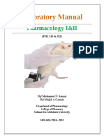 Pharmacological Screeing of Drugs