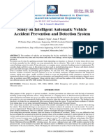 Study On Intelligent Automatic Vehicle Accident Prevention and Detection System