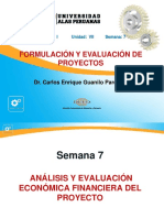 Formulación y Evaluación de Proyectos