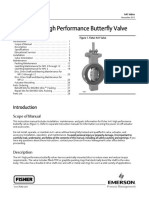 A41 High Performance Butterfly Valve Instruction Manual PDF