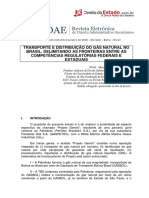 Gustavo Binenbojm - Transporte e Distribuição Do Gás Natural No Brasil