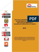 Protocolo Interinstitucional Feminicidio PDF