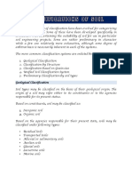 Classifications of Soil