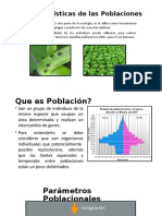 Características de Las Poblaciones