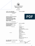 Atty Manalang-Demigillo Vs TIDCORP - Reorganization of GOCC Is Valid