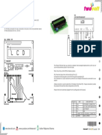 16x2 LCD Module With Header Connector 1