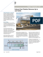 TRIDAIR HYDRAULILC Induced Gas Flotation System