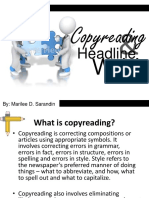 Copyreading and Headline Writing