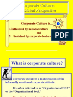 Corporate Culture: A Global Perspective