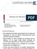 Disenos de Plackett Burman PDF