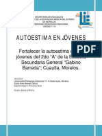 Autoestima en Jovenes